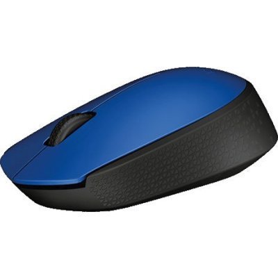   Logitech M171 Wireless Mouse Blue-Black USB - #1