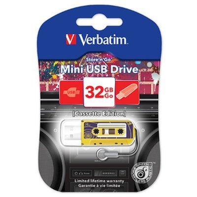  USB  Verbatim 32Gb Mini Cassette Edition / - #1