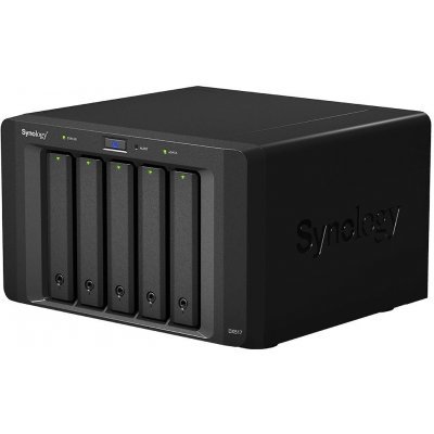    Synology Expansion Unit DX517 (for DS1517+,1817+,DS718+,NVR1218 /upto 5hot plug HDDs SATA(3,5&#039; or 2,5&#039;)/1xPS incl eSATA Cbl) - #1