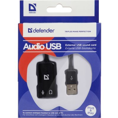     Defender Audio USB USB - 23,5  jack, 0.1  - #2