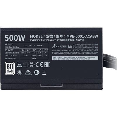     CoolerMaster 500W MPE-5001-ACABW - #6