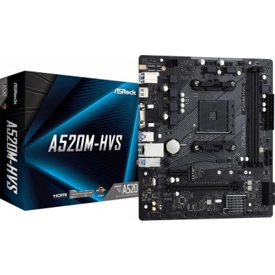     ASRock A520M-HVS Soc-AM4 AMD A520 2xDDR4 mATX AC`97 8ch(7.1) GbLAN RAID+VGA+HDMI - #3