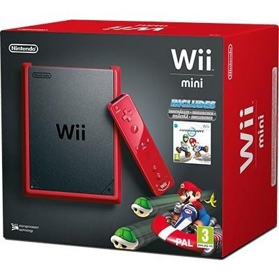    Nintendo Wii Mini Red + "Mario Kart One Shot" - #4