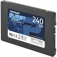  SSD Patriot SSD BURST ELITE 240Gb SATA-III 2,5/7 PBE240GS25SSDR