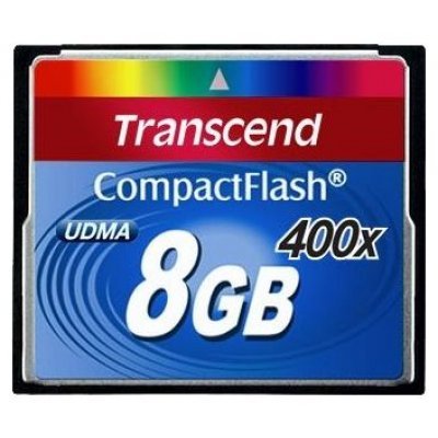    Transcend 8Gb Compact Flash TS8GCF400