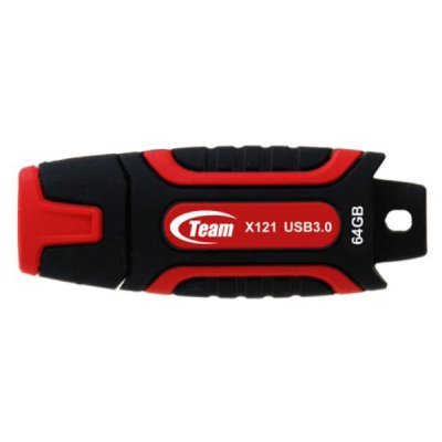  USB   64Gb TEAM X121 Drive USB 3.0, Red (765441011380)