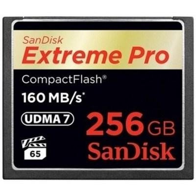    Sandisk Extreme Pro 256Gb Compact Flash 160Mb/s