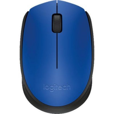   Logitech M171 Wireless Mouse Blue-Black USB (<span style="color:#f4a944"></span>)