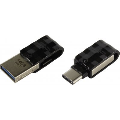  USB  Silicon Power 64Gb Mobile C31, OTG, USB 3.1/Type-C,  (SP064GBUC3C31V1K)