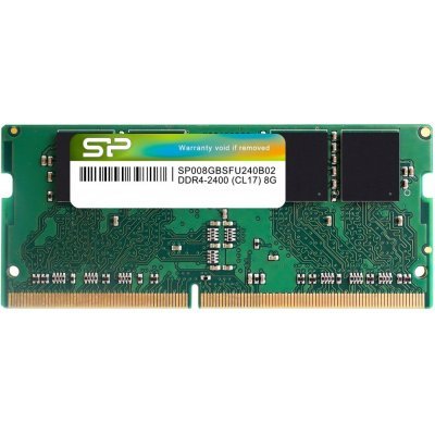      Silicon Power 8GB 2400 DDR4 CL17 SODIMM 1Gx8 SR SP008GBSFU240B02