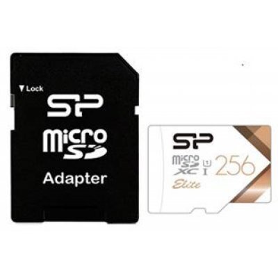    Silicon Power 256GB microSD Elite Class 10 UHS-I (SD ) Colorful