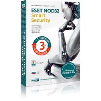   ESET NOD32 Smart Security + Bonus -  1   3 (BOX)