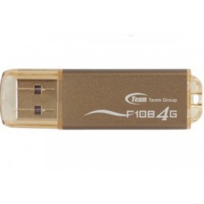  USB  8Gb TEAM F108 Drive, Brown (765441000797)