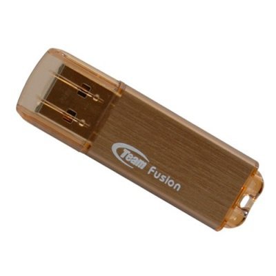  USB  04Gb TEAM Fusion II Drive F105, Brown ()